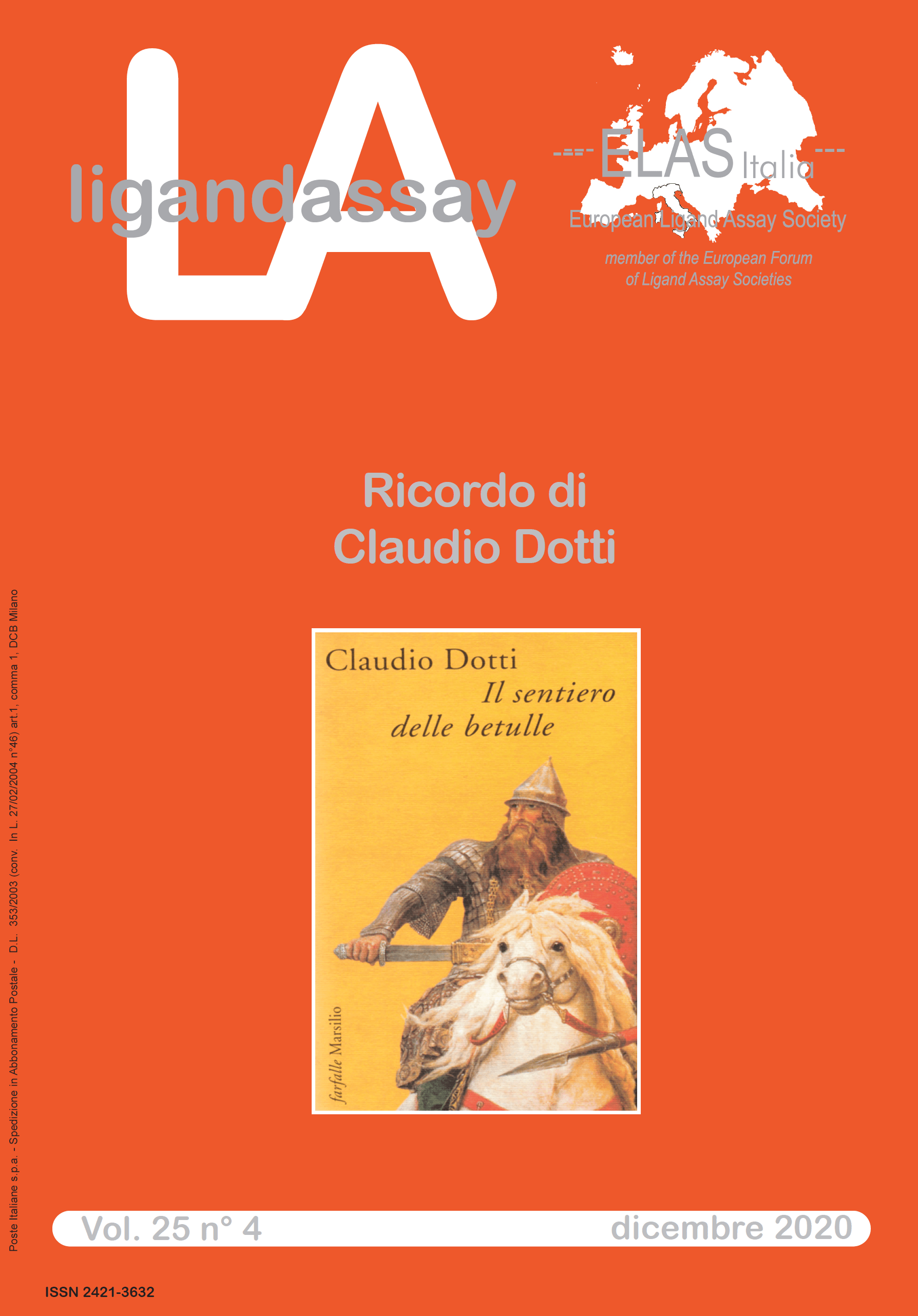 Vol. 25 n° 2 Elas Italia