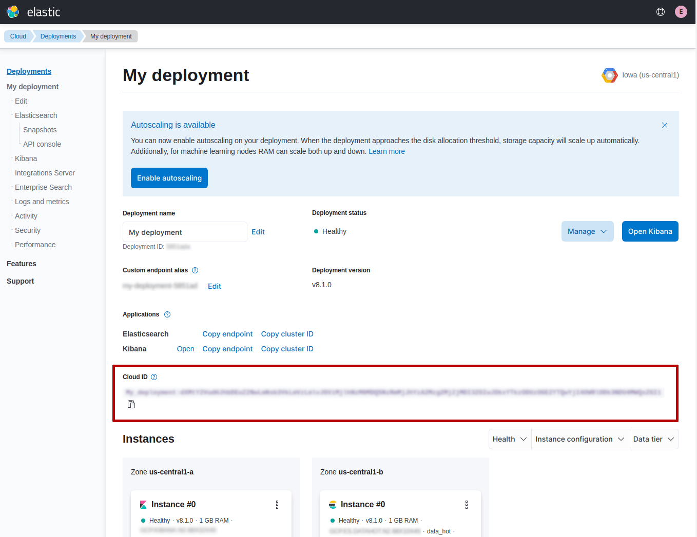 Connecting ElasticsearchPHP [8.3] Elastic