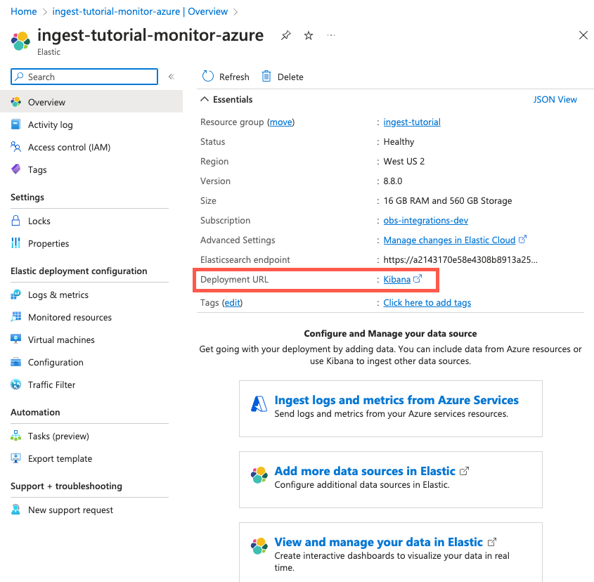 Monitor Microsoft Azure with the Azure Native ISV Service Elastic