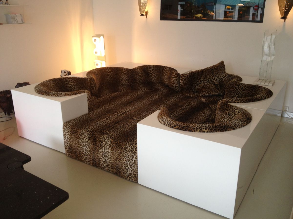 Safari Sofa von Archizoom 1968 Elastique Zürich Vintage Möbel