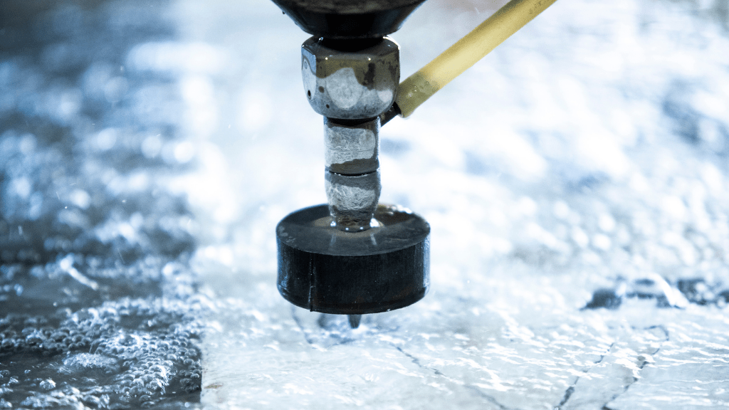 ThreeAxis Abrasive Water Jet Cutting for Harder Materials