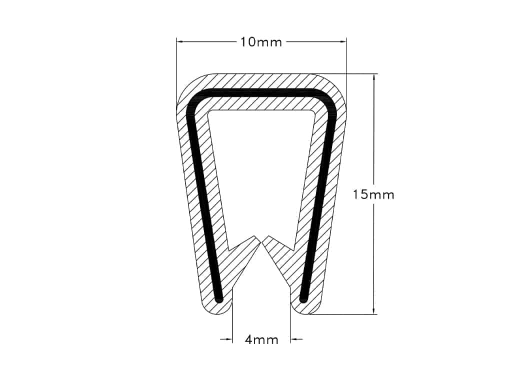 Edge TrimES28128P60 Elasto Proxy