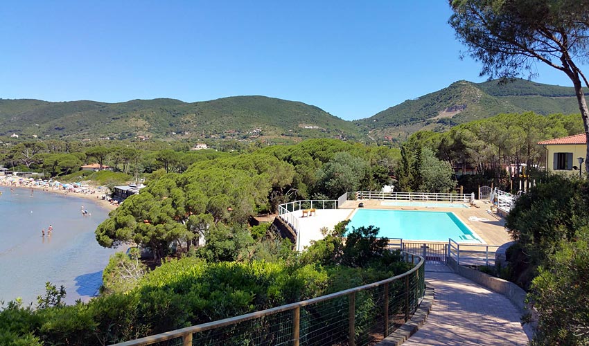 Camping Village Stella Mare in Lacona, Island of Elba