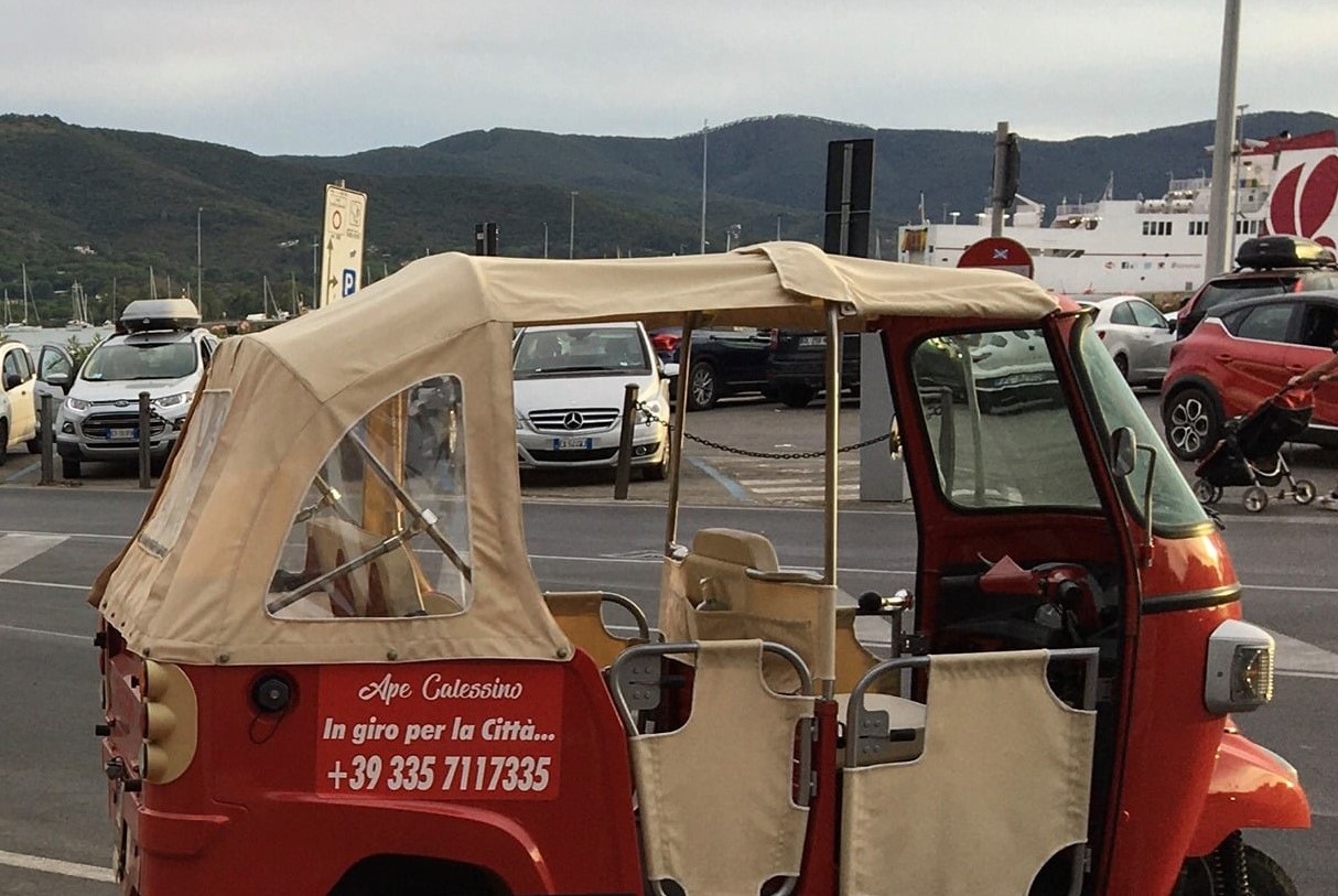Portoferraio Attiva Il Servizio Apecar Nel Centro Storico Elba Sharing