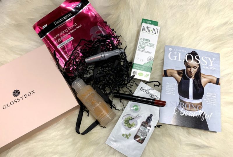Glossybox Januar 2019 Strong & Beautiful Edition elbeMÄDCHEN