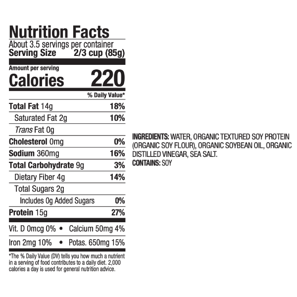 SOYYUM PLAIN SOY CRUMBLES El Burrito Mexican Food Products