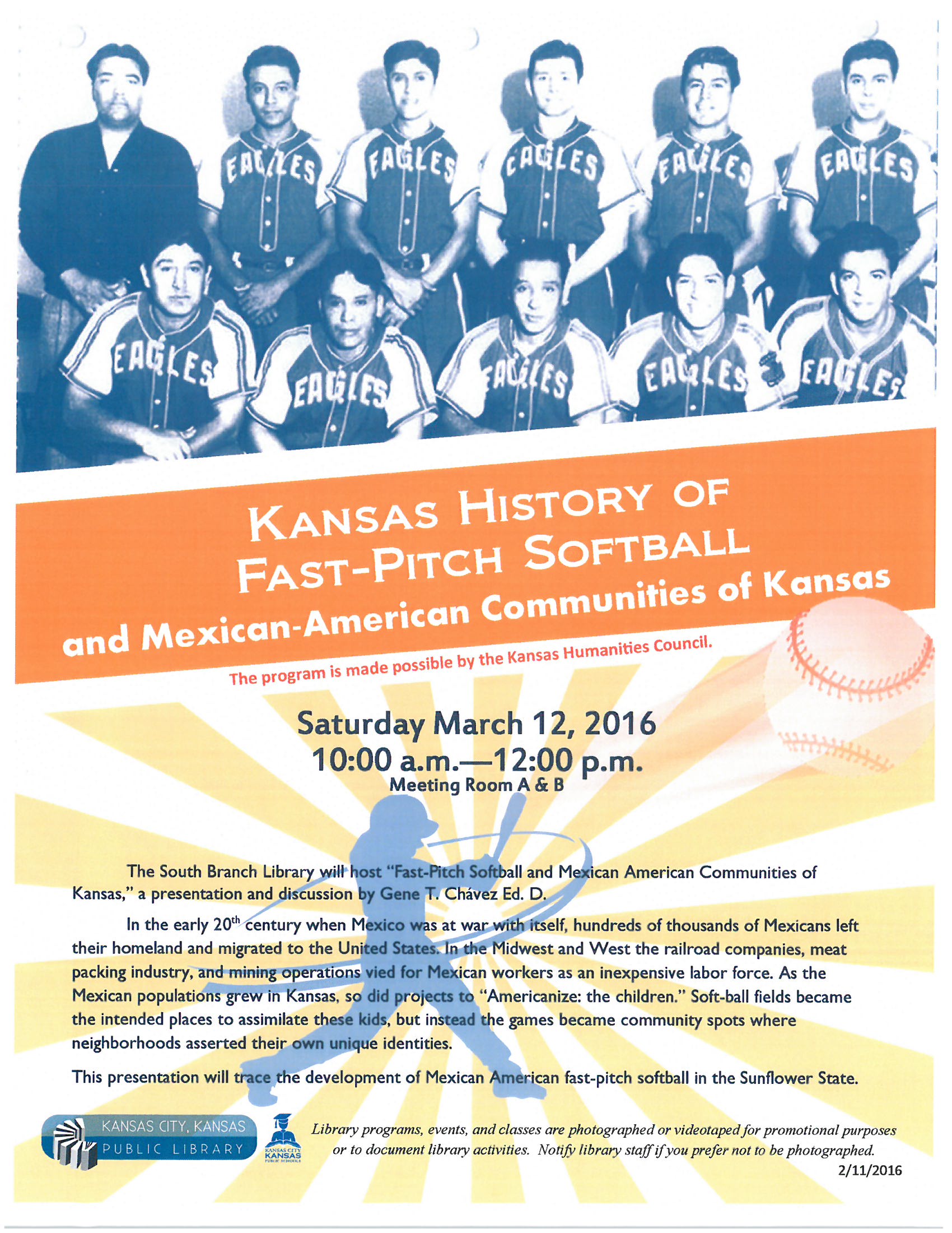 Kansas History of FastPitch Softball El Centro