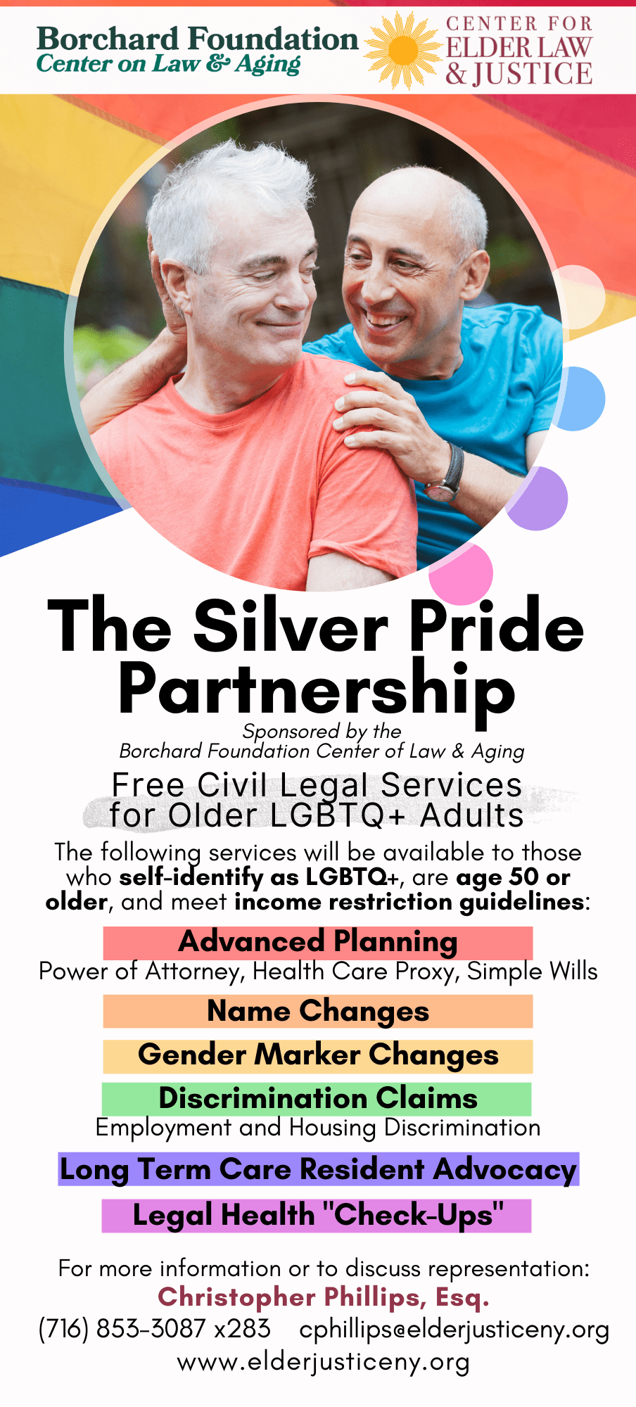 Aging with Pride Elder Law & Justice LGBTQ Elder Help
