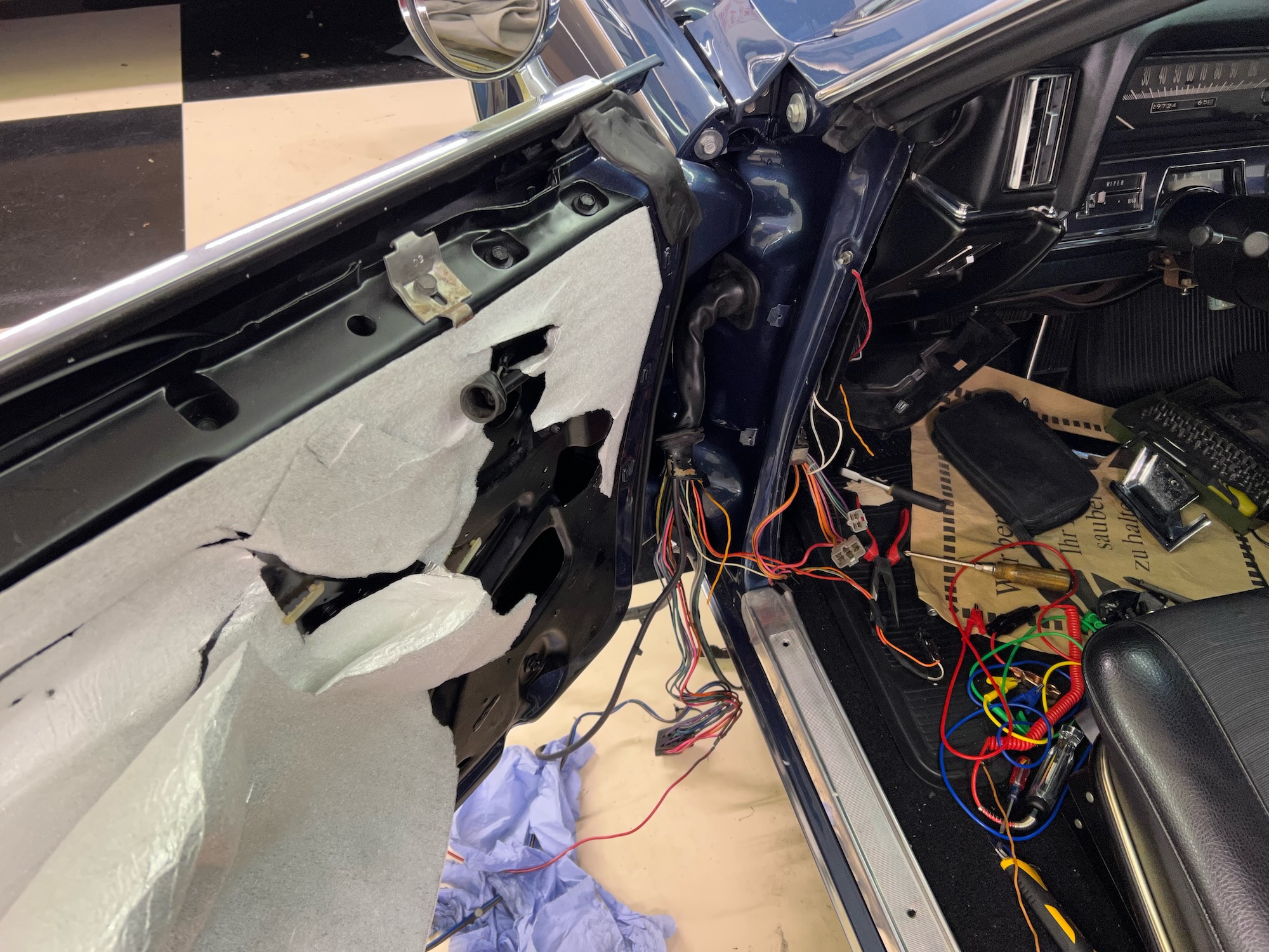 1967 ELDORADO BROKEN POWER WINDOW CABLE Geralds 1958 Cadillac