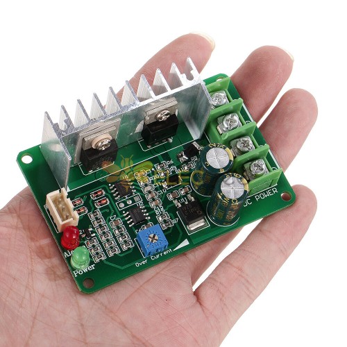 PWM DC Motor Speed Controller 12V/24V/36V 15A Controller Overload Stall Overcurrent Protection