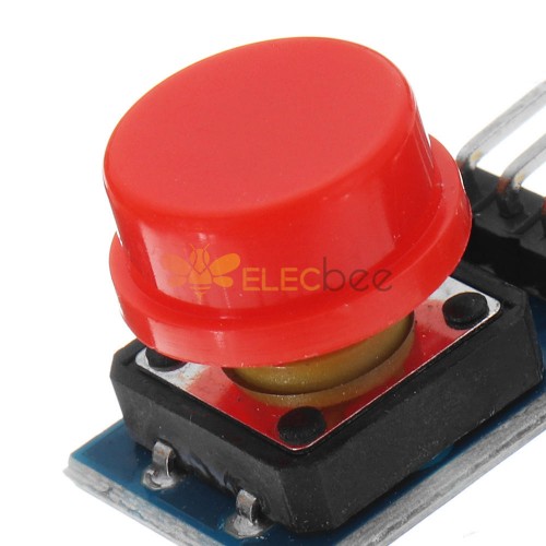 Big Key Module Push Button Switch Module With Hat High Level Output
