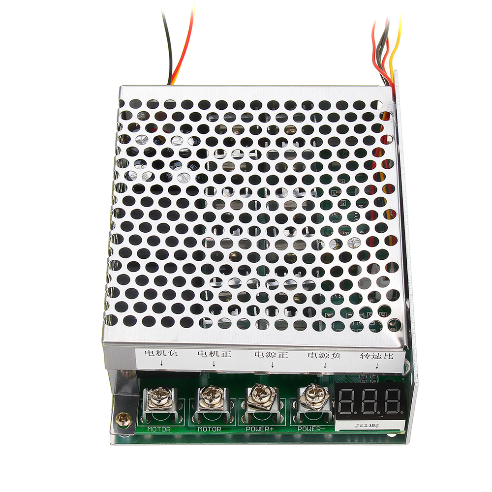 60A DC Brush Motor Speed Controller Forward Reverse PWM Control Pulse Width Speed Digital