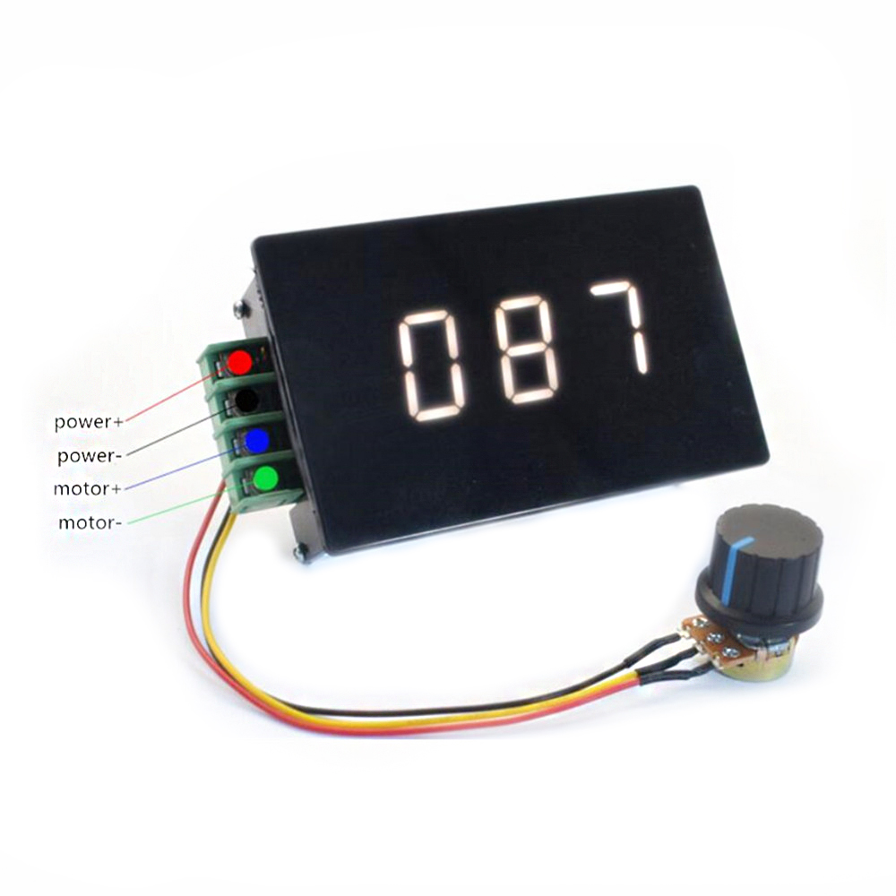 DC660V 30A PWM Controller Speed Percentage Indicator Digital LED RPM