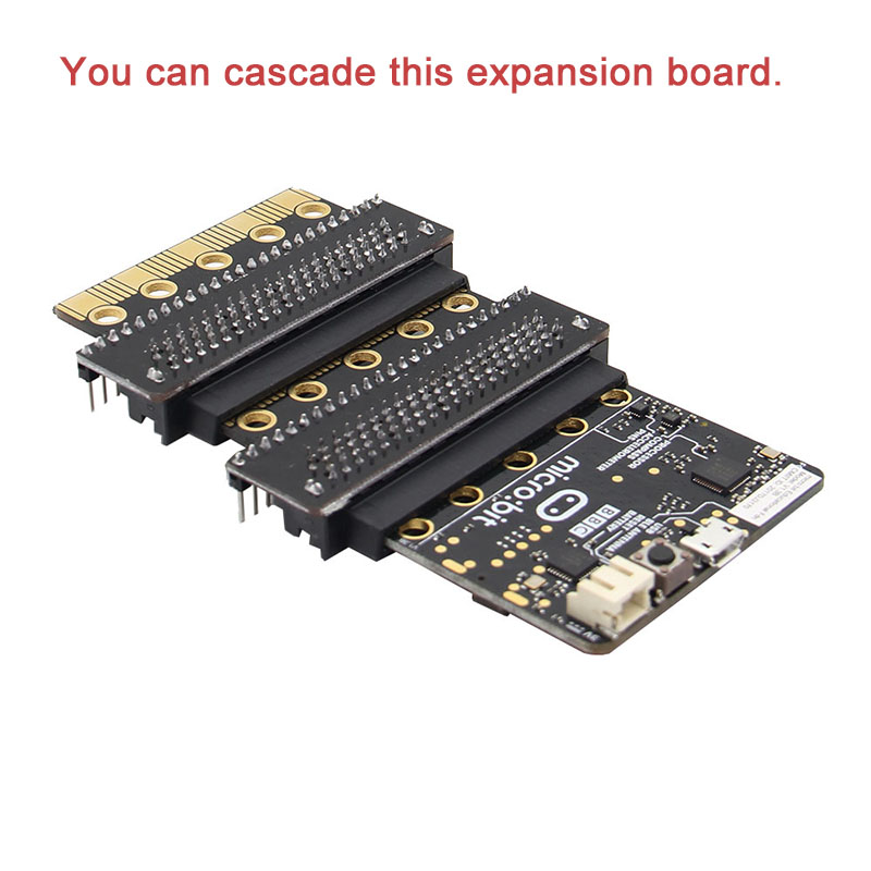Plug&Play GPIO Expansion Board For MicroBit Open Development Board