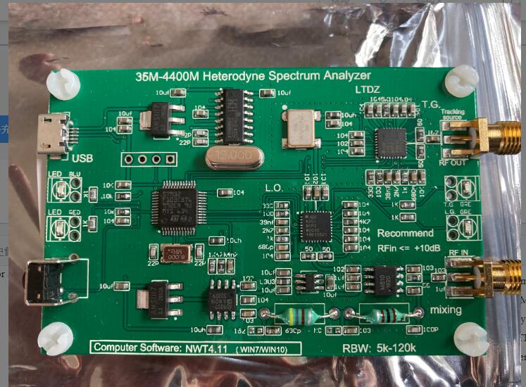 Geekcreit® Spectrum Analyzer USB LTDZ_354400M_Spectrum Signal Source