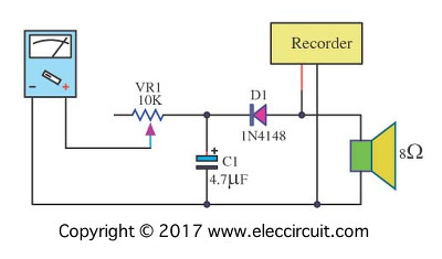 Schematic Diagram Of Led Vu Meter - Circuit Diagram