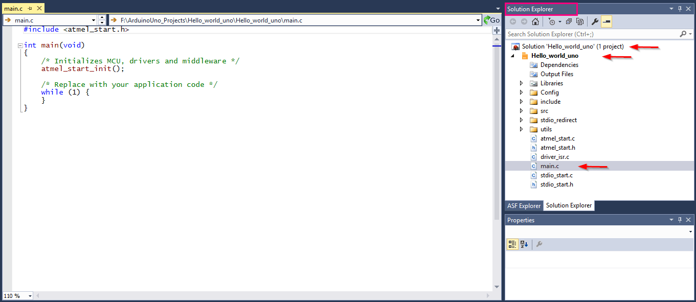 Hello World Arduino Uno With Atmel Studio Embedded Electronics Hello World Arduino Uno With Atmel Studio Embedded Electronics