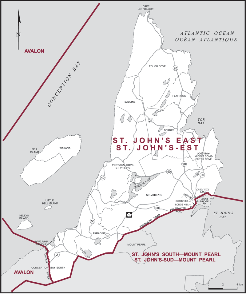 Riding Introduction St. John's East (2008)