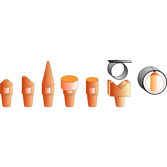 Spot welding electrodes Electrex