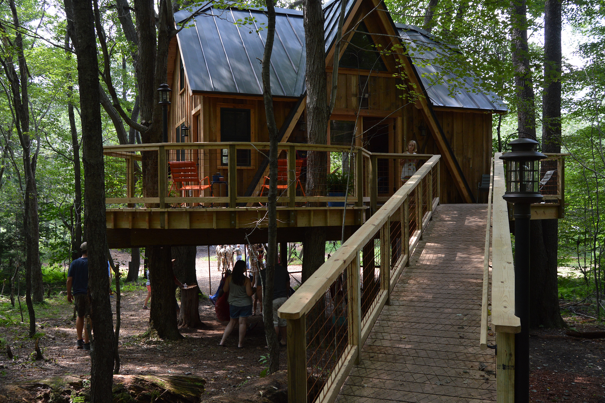 A Pennsylvania Electric Coop Helped Raise a Tree House Toward the Sky