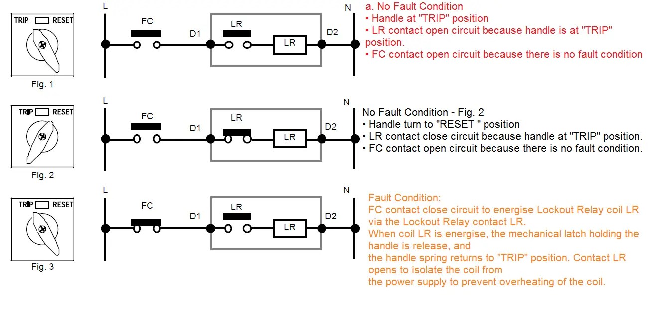Lock Out Relay » Wiring Diagram