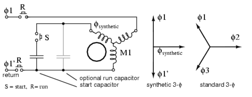 how to connect single phase to 3 phase IOT Wiring Diagram