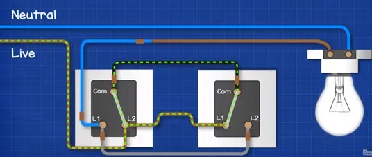 Wiring Diagram For A Two Way Switch - Schema Digital