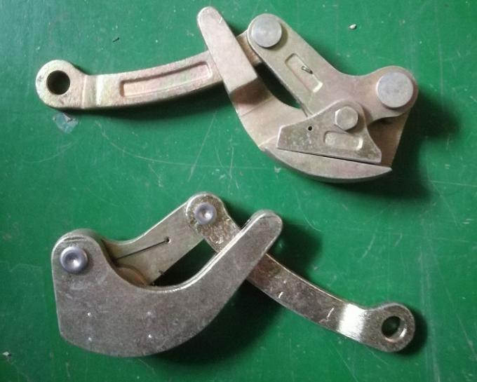 10KN Single Cam Wire Cable Grippers / Earth Wire Gripper Tool For Steel
