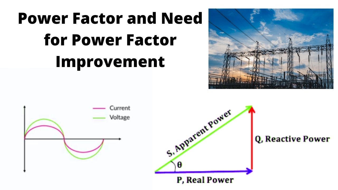 What Power Factor is? Need & Method of Power Factor Improvement