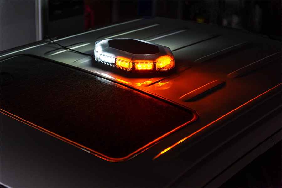 Mini Emergency LED Light Bar Increased Visibility for