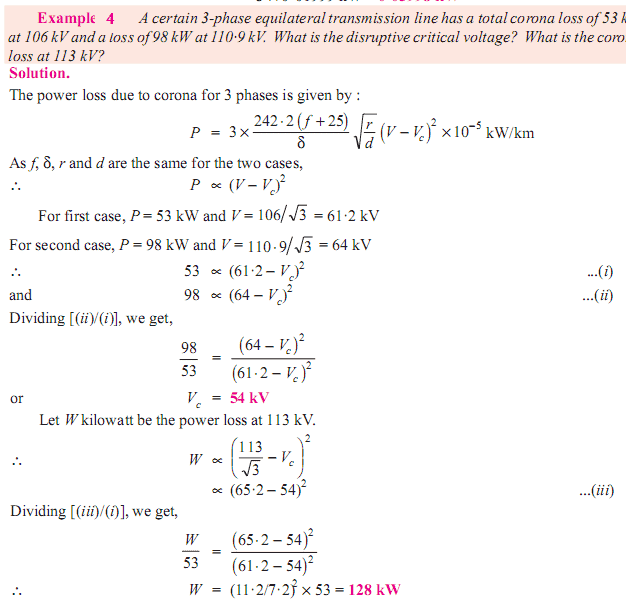 Transmission Line Capacity Calculation CALCULATOR GHW