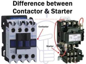What is the Difference Between Contactor and Starter?