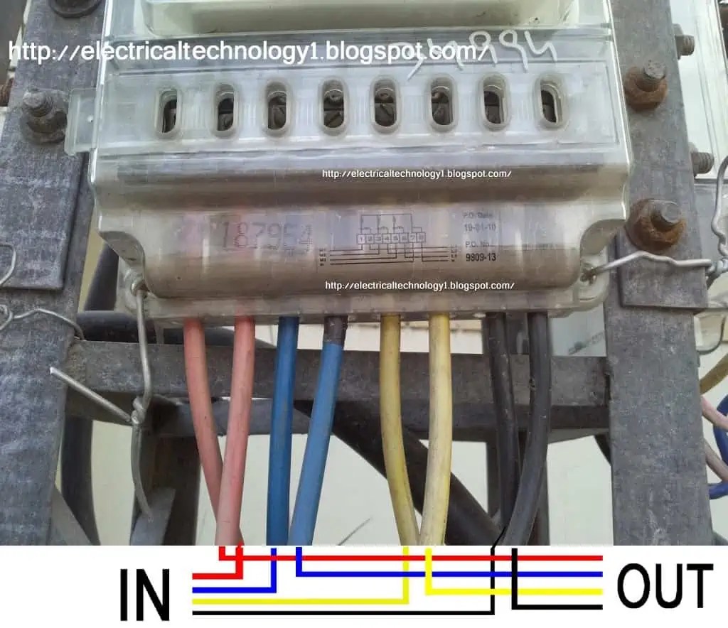 How To Wire a 3Phase kWh Meter? Installation of 3Phase Energy Meter.