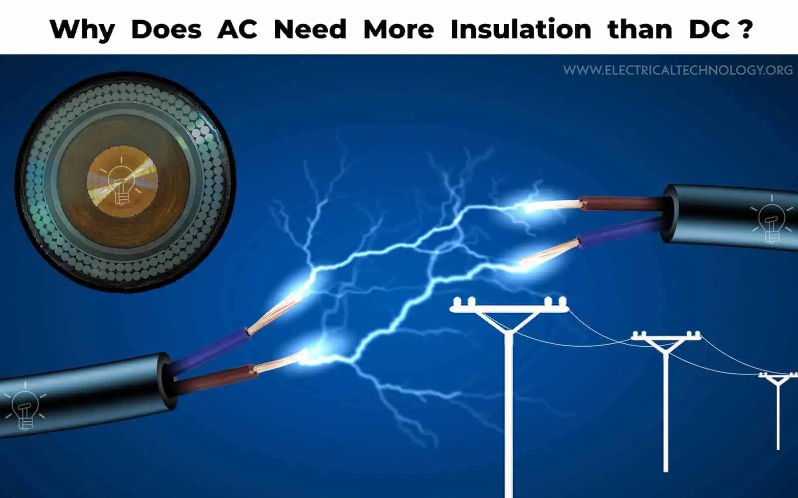 Why Does AC Need More Insulation than DC?