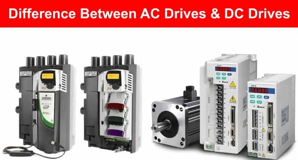 Difference between AC Drives and DC Drives