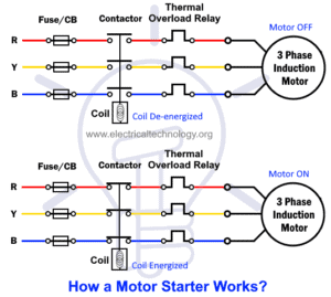 What is Motor Starter? Types of Motor Starters - Electrical Technology
