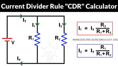 Voltage Divider Rule (VDR) - Examples for R, L & C Circuits
