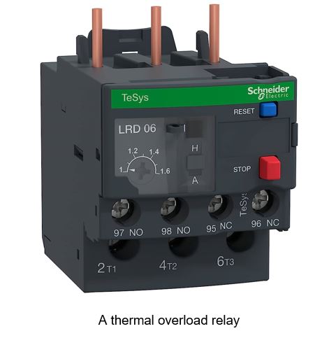 Thermal Overload Relay Circuit Diagram