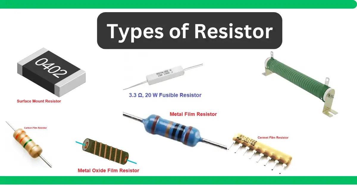 Types of Resistors and their Applications