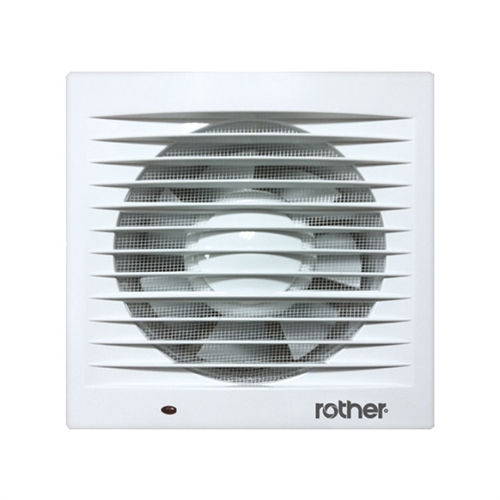 Rother 4" Bathroom Extractor Fan, White Electrical World