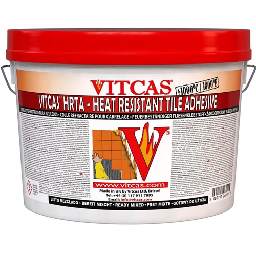 Vitcas Heat Resistant Tile Adhesive, 5Kg Electrical World