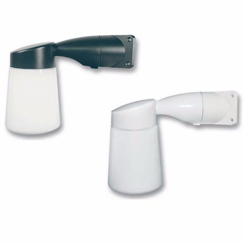 Eterna Outdoor Corner Wall Light Aluminium Body & CFL Lamp Electrical World