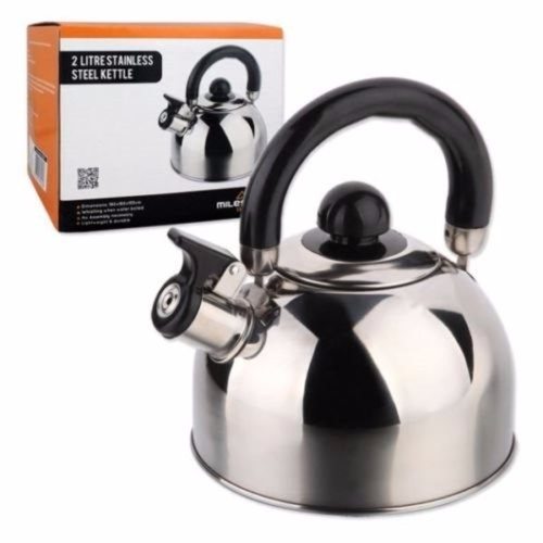 Milestone 2 Litre Whistling Camp Fire Kettle Electrical World