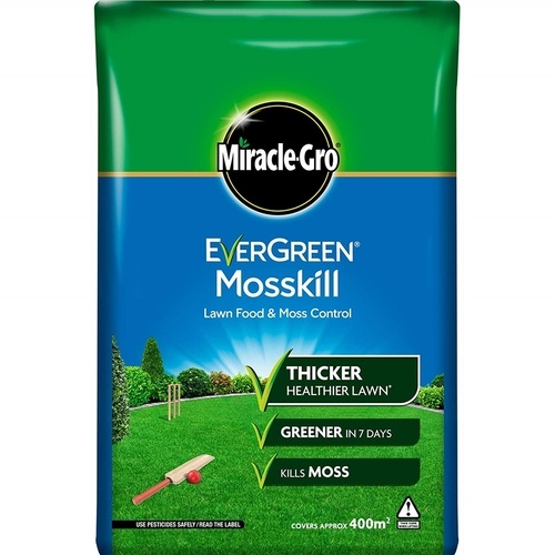 MiracleGro EverGreen Mosskill Lawn Food 14kg 400m² Electrical World