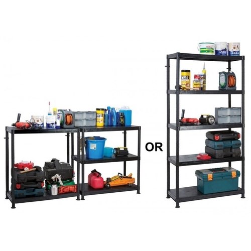 Garland 5 Shelf Self Assembly Plastic Shelving Unit Electrical World