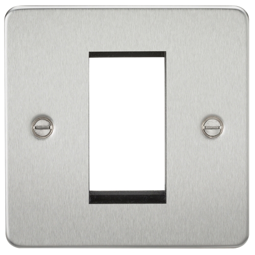 KnightsBridge 1G Modular Flat Plate Faceplate Electrical World