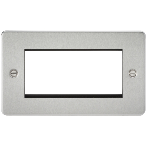 KnightsBridge 4G Modular Flat Plate Faceplate Electrical World