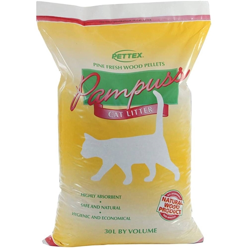 Pettex Pampuss Wood Pellet Cat Litter 30L Electrical World