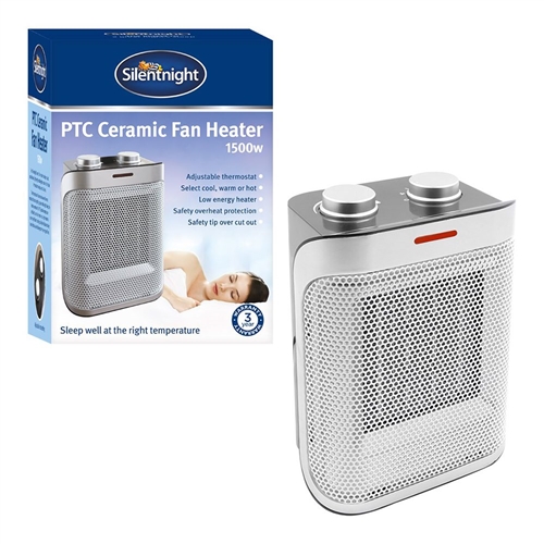 Silent Night PTC 1500W Ceramic Heater Electrical World