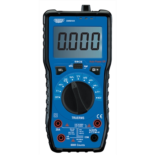 Draper Auto & Manual Ranging Digital Multimeter Electrical World
